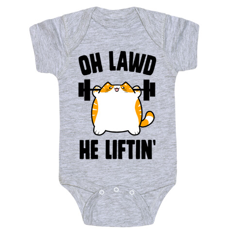 Oh Lawd He Liftin' Baby One-Piece