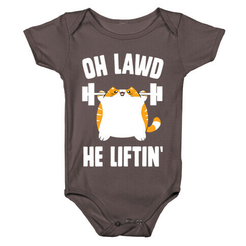 Oh Lawd He Liftin' Baby One-Piece