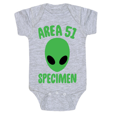 Area 51 Specimen Baby Onesie Baby One-Piece