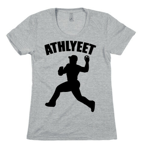 Athlyeet Baseball  Womens T-Shirt