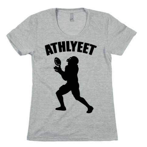 Athlyeet Football Womens T-Shirt