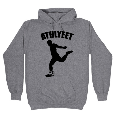 Athlyeet Soccer  Hooded Sweatshirt