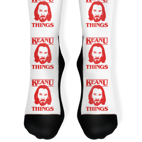 Keanu Things Parody Sock