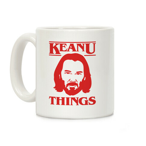 Keanu Things Parody Coffee Mug