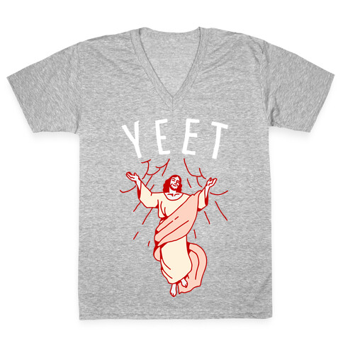 Yeet Jesus V-Neck Tee Shirt