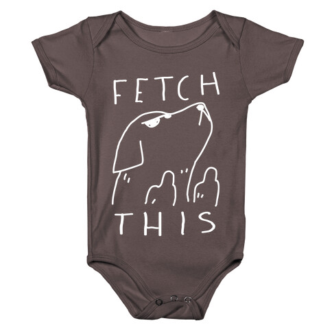 Fetch This Dog Baby One-Piece