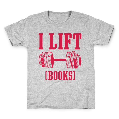 I Lift Books Kids T-Shirt