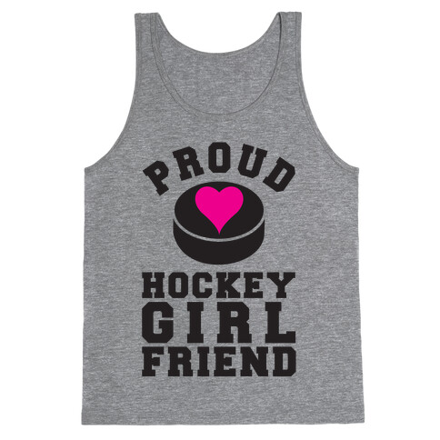 Proud Hockey Girlfriend Tank Top