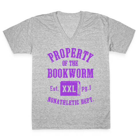 Bookworm Non Athletic Department V-Neck Tee Shirt