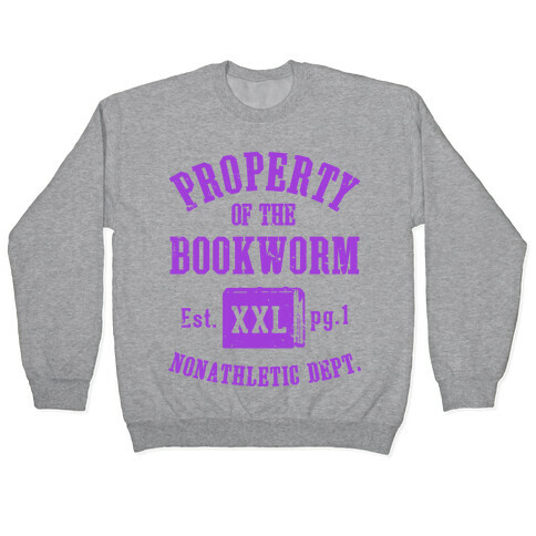 Bookworm Non Athletic Department Pullover