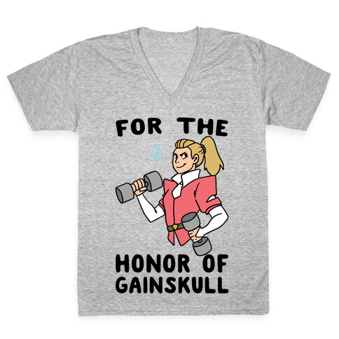 For the Honor of Gainskull V-Neck Tee Shirt