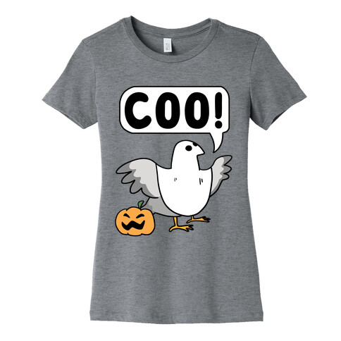 Coo - Halloween Pigeon Womens T-Shirt