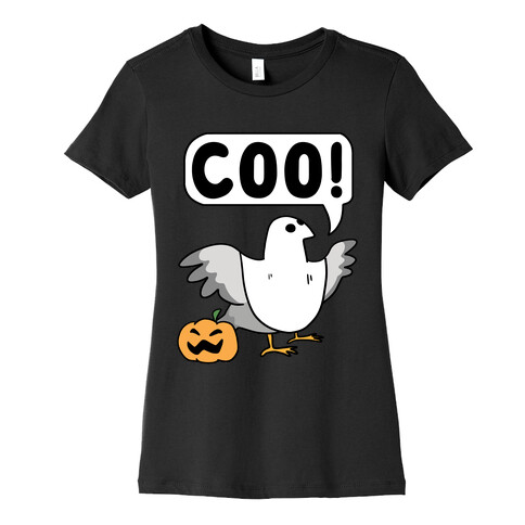 Coo - Halloween Pigeon Womens T-Shirt