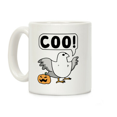 Coo - Halloween Pigeon Coffee Mug