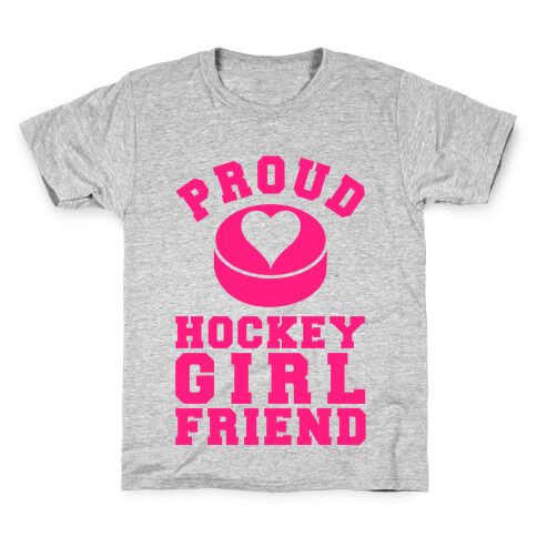 Proud Hockey Girlfriend Kids T-Shirt