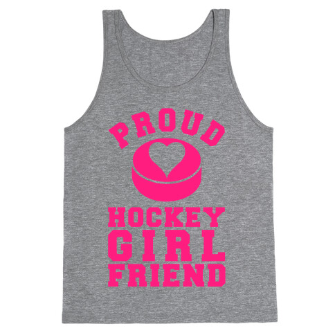 Proud Hockey Girlfriend Tank Top