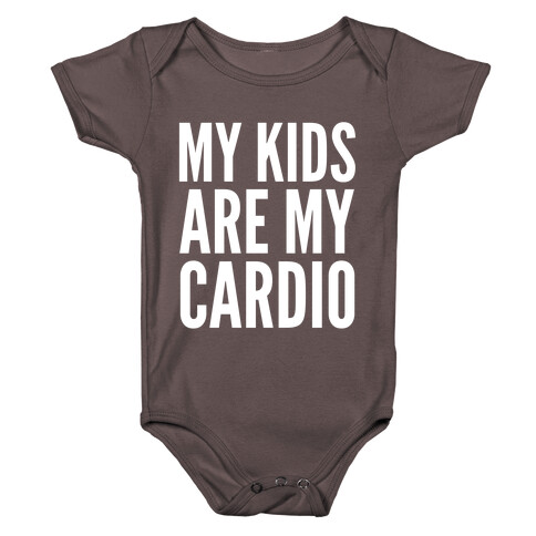 My Kids Are My Cardio Baby One-Piece