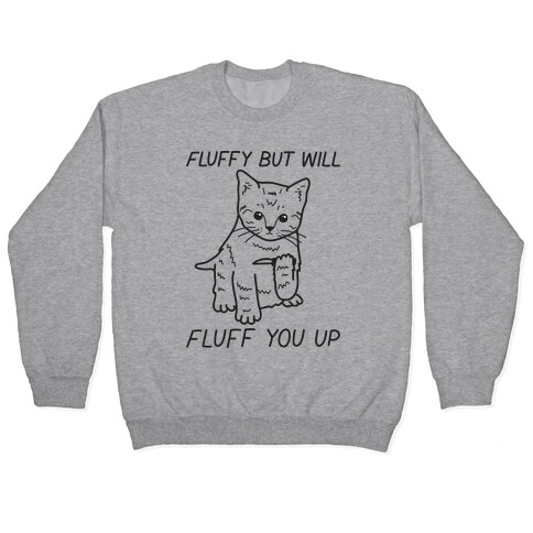 Fluffy But Will Fluff You Up Kitten Pullover