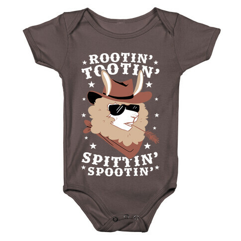 Rootin' Tootin' Spittin' Spootin'  Baby One-Piece