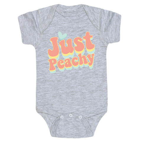 Just Peachy Baby One-Piece