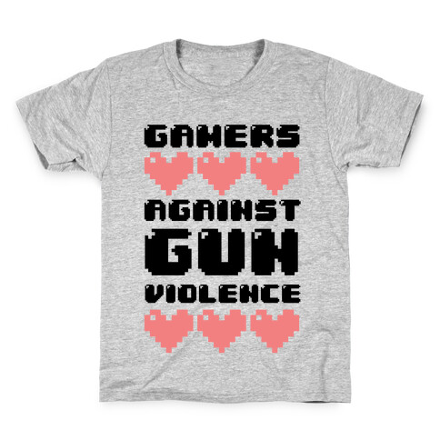 Gamers Against Gun Violence Kids T-Shirt