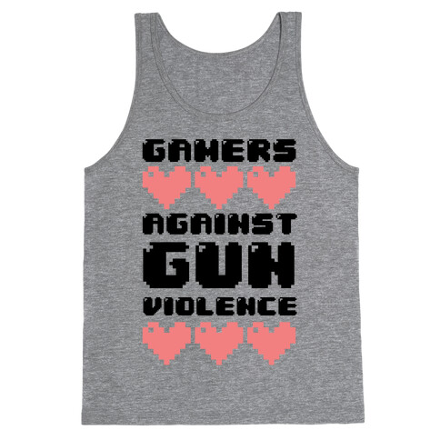 Gamers Against Gun Violence Tank Top