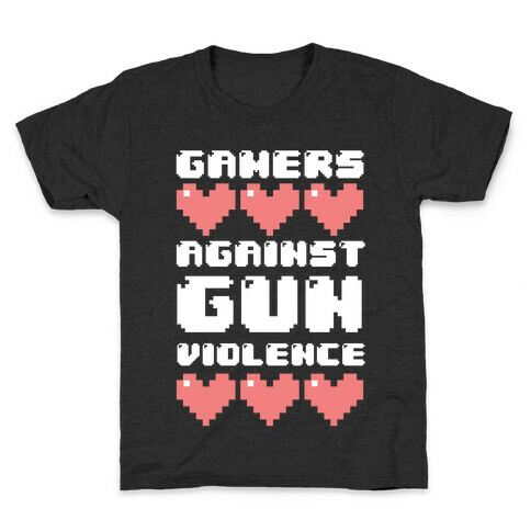 Gamers Against Gun Violence Kids T-Shirt