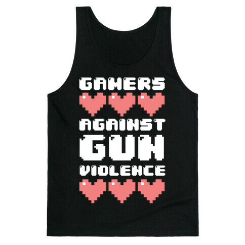 Gamers Against Gun Violence Tank Top