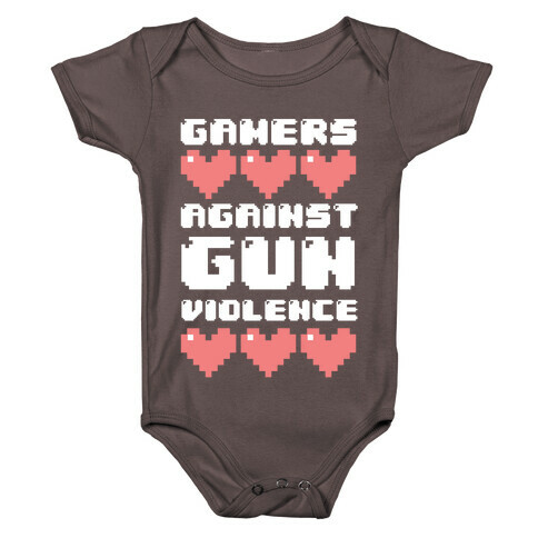 Gamers Against Gun Violence Baby One-Piece