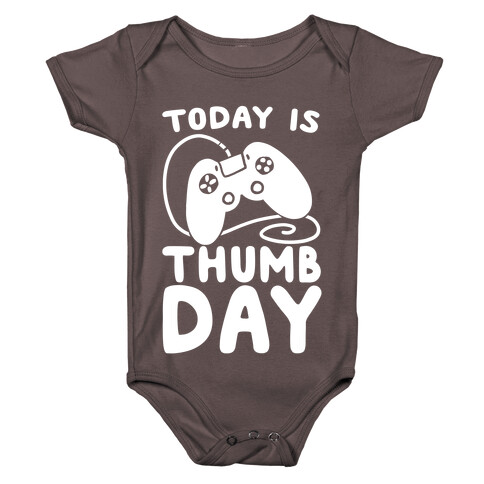 Today is Thumb Day Baby One-Piece