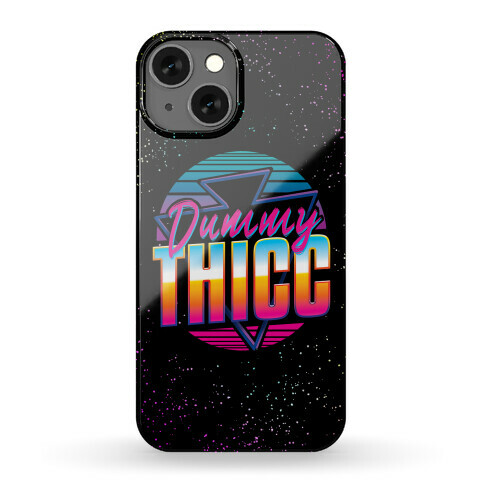 Retro and Dummy Thicc Phone Case