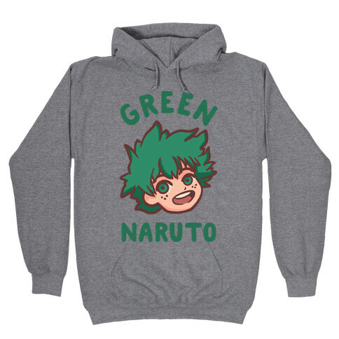 Green Naruto  Hooded Sweatshirt