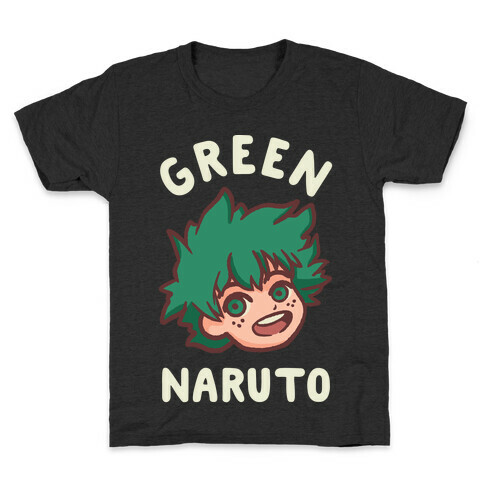 Green Naruto  Kids T-Shirt