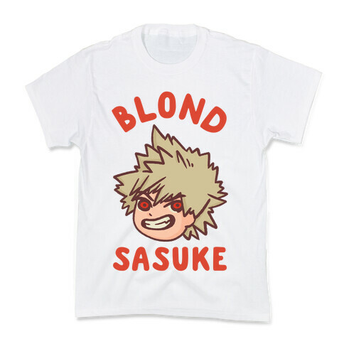 Blond Sasuke Kids T-Shirt