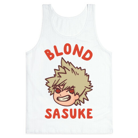 Blond Sasuke Tank Top