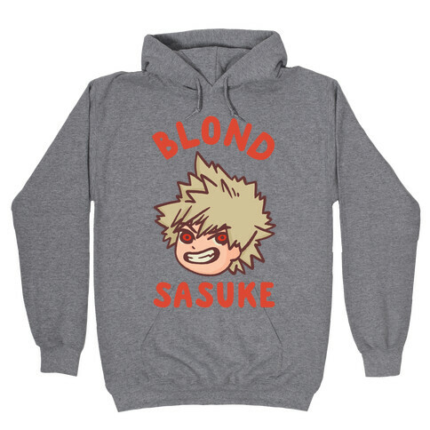 Blond Sasuke Hooded Sweatshirt