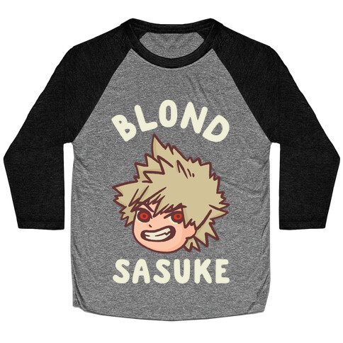 Blond Sasuke Baseball Tee