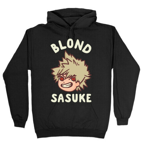 Blond Sasuke Hooded Sweatshirt