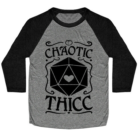 Chaotic Thicc Baseball Tee