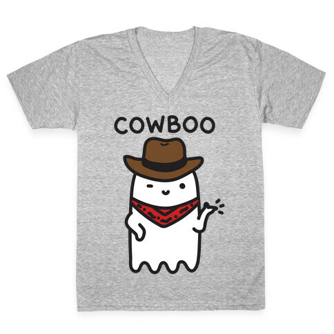 Cowboo - Cowboy Ghost V-Neck Tee Shirt