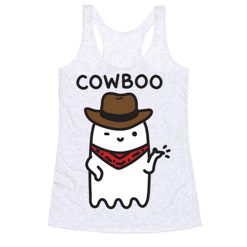 Cowboo - Cowboy Ghost Racerback Tank Top