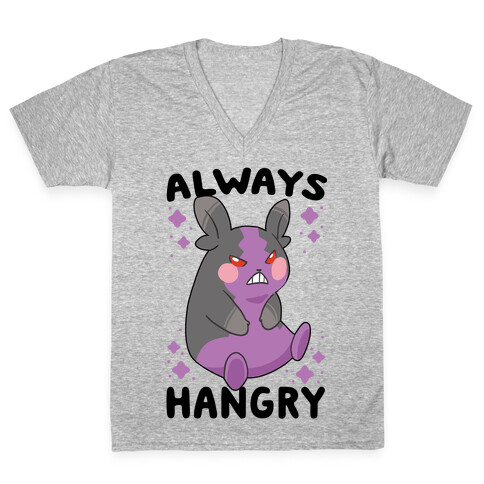 Always Hangry - Morpeko V-Neck Tee Shirt