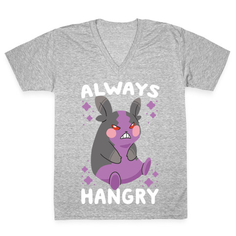 Always Hangry - Morpeko V-Neck Tee Shirt