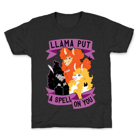 Llama Put A Spell On You Kids T-Shirt