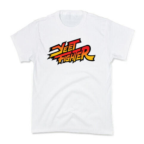 Yeet Fighter Parody Kids T-Shirt