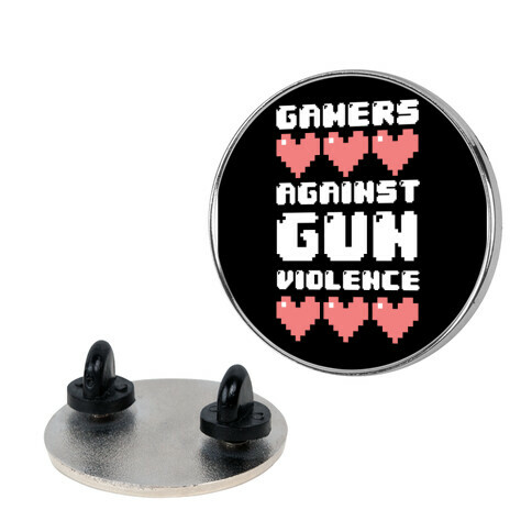 Gamers Against Gun Violence Pin