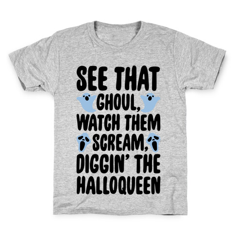 Halloween Dancing Queen Parody Kids T-Shirt