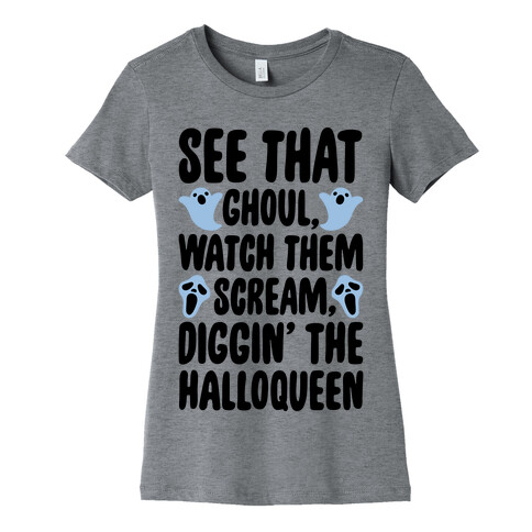 Halloween Dancing Queen Parody Womens T-Shirt