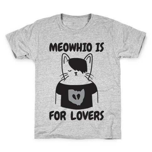 Meowhio Is For Lovers Kids T-Shirt