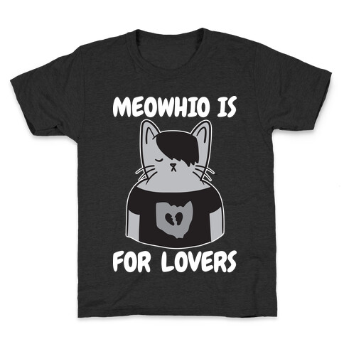 Meowhio Is For Lovers Kids T-Shirt